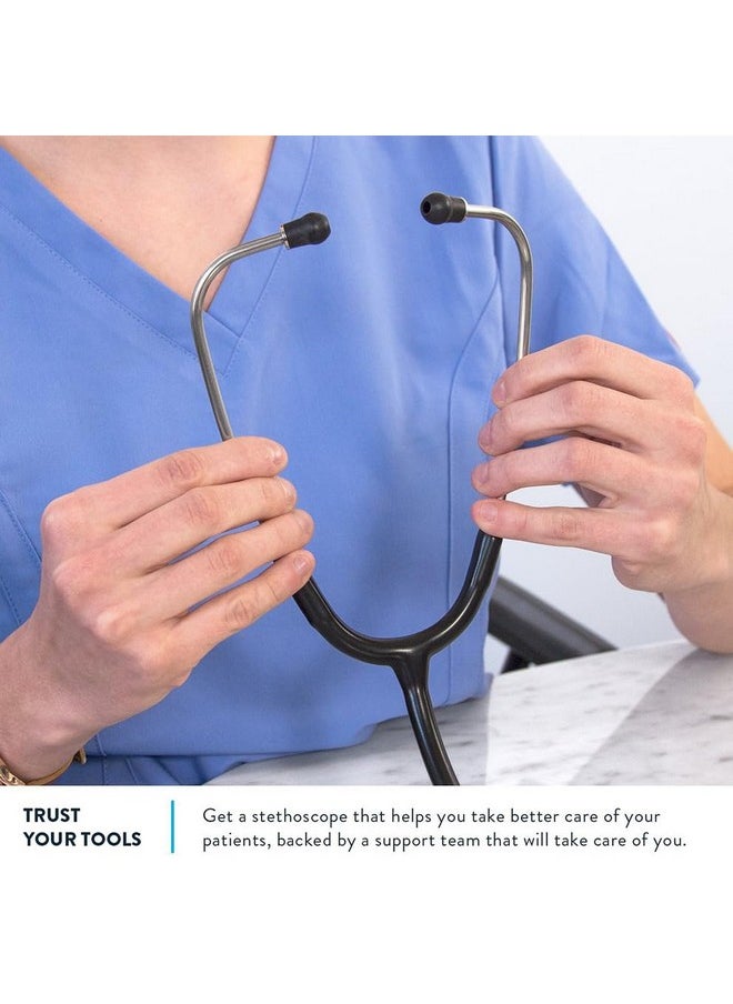 MCP Nexus St-Ne01 Stethoscope | Stethoscope For Doctors, Stethoscope For Medical Students, Adult Stethoscopes Nurse | Single Tube With Stainless Steel Chest Piece And Single Diaphragm (Dual Head)  - Image 4