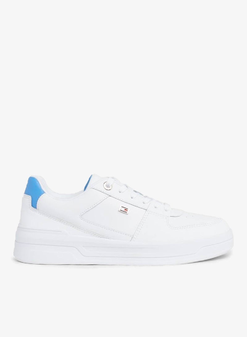 TOMMY HILFIGER Enamel Flag Basketball Low-Top Sneakers - Image 1