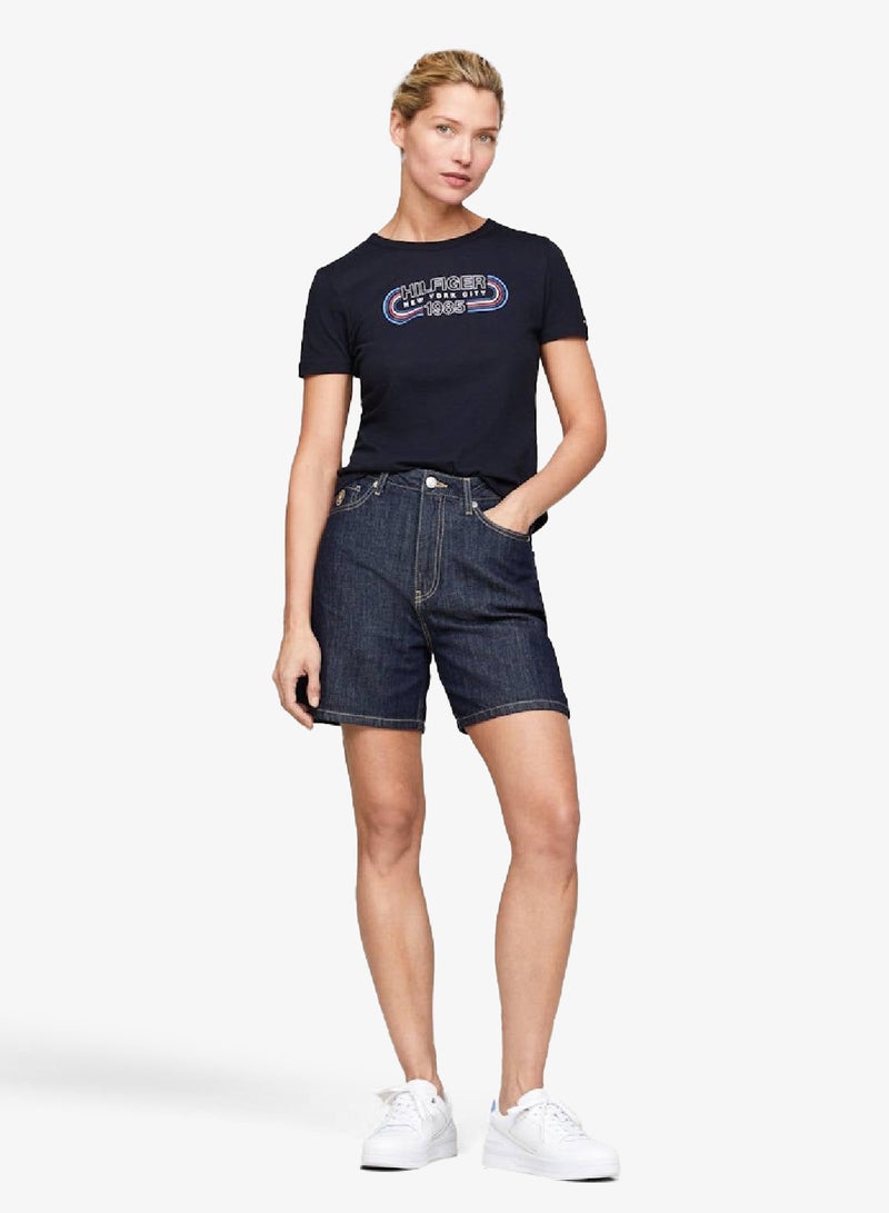 TOMMY HILFIGER Enamel Flag Basketball Low-Top Sneakers - Image 2