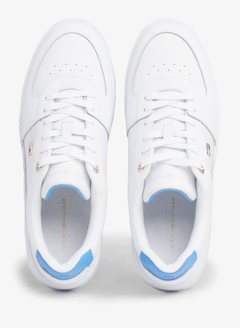 TOMMY HILFIGER Enamel Flag Basketball Low-Top Sneakers - Image 3
