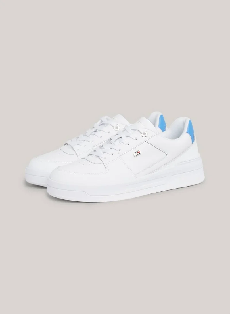 TOMMY HILFIGER Enamel Flag Basketball Low-Top Sneakers