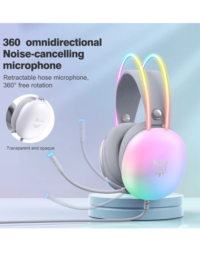 Onikuma X25 Gaming Headset Over-Ear Gaming Wired Headphones with Mic - Image 3