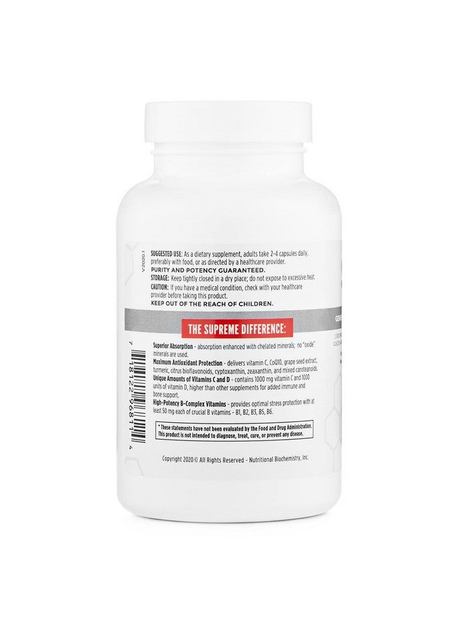 NBI فيتامينات متعددة يومية ممتازة مع فيتامين أ، ج، د، هـ، ك، ب6 وب12؛ مكملات متعددة المعادن للرجال والنساء؛ 120 كبسولة نباتية - Image 3