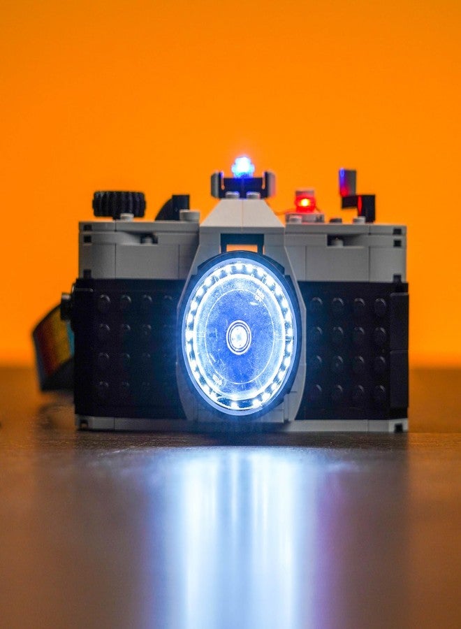 VONADO LED Light Kit Compatible with LEGO Retro Camera 31147 Creator, Creative Lighting Set Accessories - Image 4