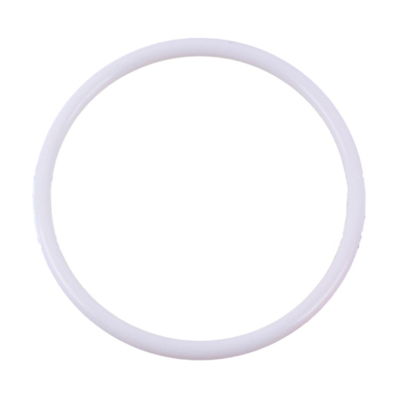 White Handmade Crafting Hoops For Home Weeding Jewelry Size 110mm - Image 2