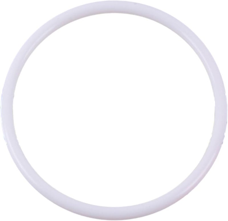 White Handmade Crafting Hoops For Home Weeding Jewelry Size 110mm - Image 1