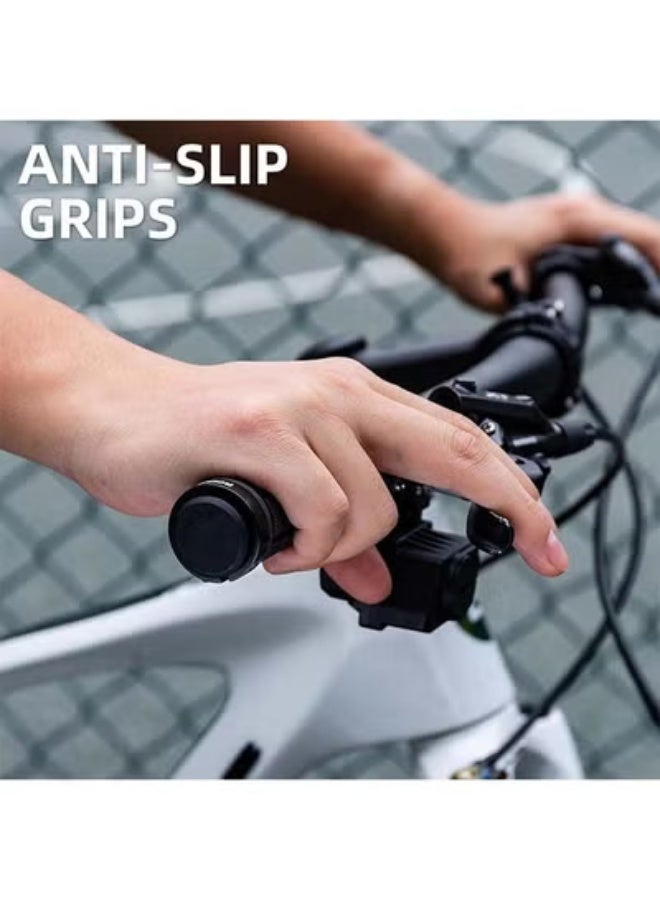 روكبروز مقابض مقود دراجة ROCKBROS 4 قطع (زوجان) بقفل مزدوج على مقابض الدراجة مريحة ومضادة للانزلاق للدراجات الجبلية ودراجات BMX والسكوتر ودراجات الشاطئ والدراجات القابلة للطي - Image 2