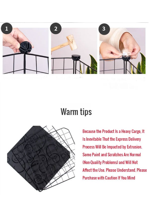 Generic Cat Cage Household Cat Villa Large House Double-Litter Fence Anti-Jumping Fence Indoor Pet Fence  - Image 3