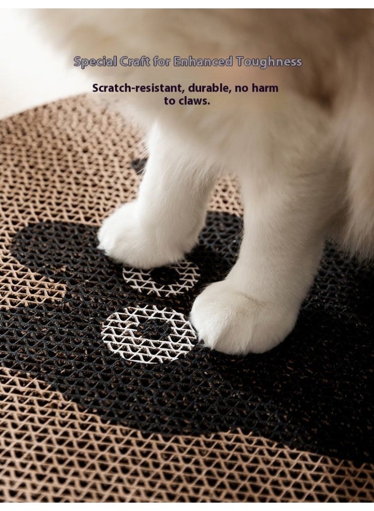 Wall Cat Scratcher, Cute Vertical Cat Scratching Board, Wall Mounted Cat Scratch Pad for Wall, Glass, Wood, and Tile, Furniture Protector - Image 5