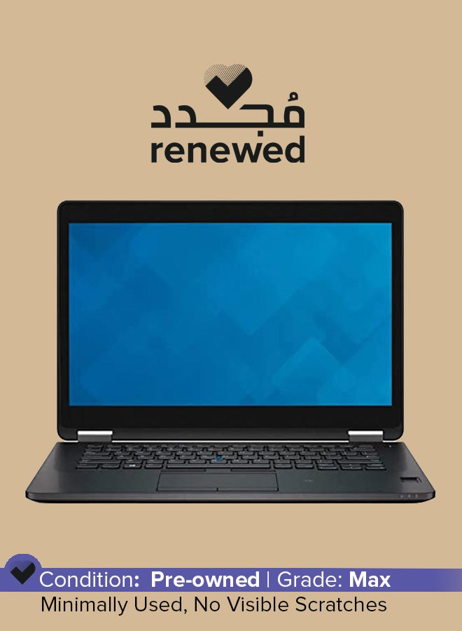 DELL Renewed - Latitude E7470 Laptop With 14.1-Inch Display,Intel Core i5/6th Gen/8GB RAM/512GB SSD/520MB Intel UHD Graphics/Windows 10 Pro Black - Image 1