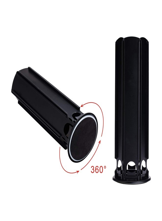 FlagShip Pod Holder for Nespresso Capsule Holder Vertuoline Stand for 50+ Nespresso Vertuo Pod Storage Carousel Small Coffee Pod Organizer, Black Metal - Image 5