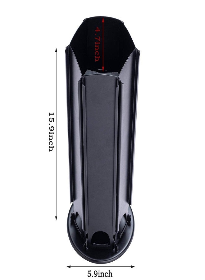 FlagShip Pod Holder for Nespresso Capsule Holder Vertuoline Stand for 50+ Nespresso Vertuo Pod Storage Carousel Small Coffee Pod Organizer, Black Metal - Image 2