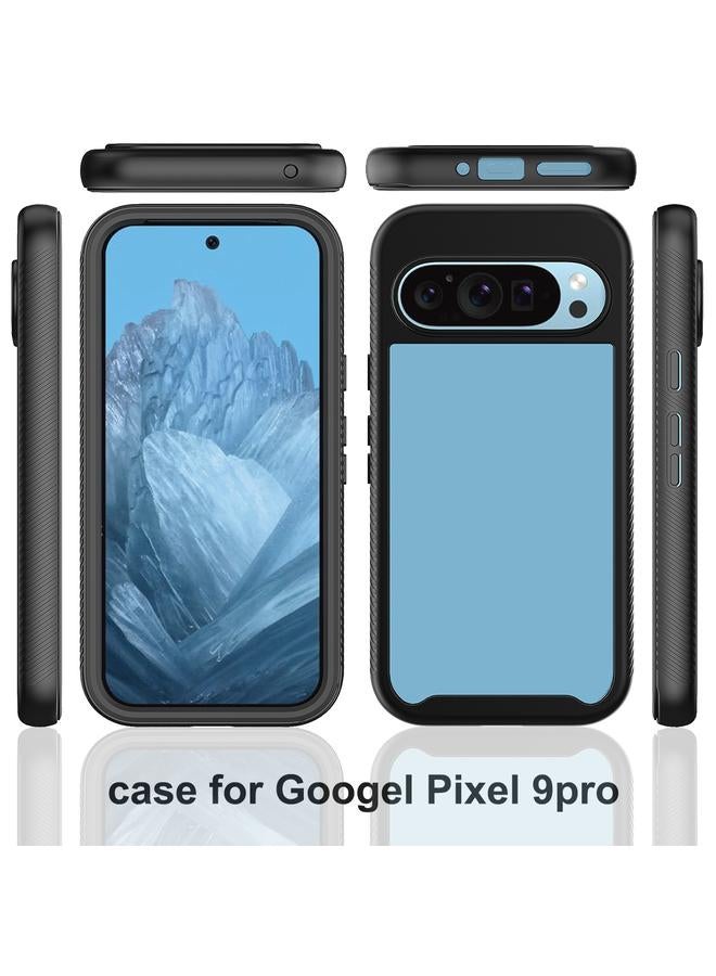 Zaboon Case For Google Pixel 9 / 9 Pro Starry Sky Solid Color Series PC + TPU Phone Case with PET Film - Image 2
