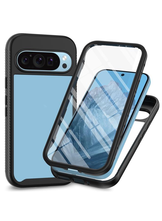Zaboon Case For Google Pixel 9 / 9 Pro Starry Sky Solid Color Series PC + TPU Phone Case with PET Film - Image 1