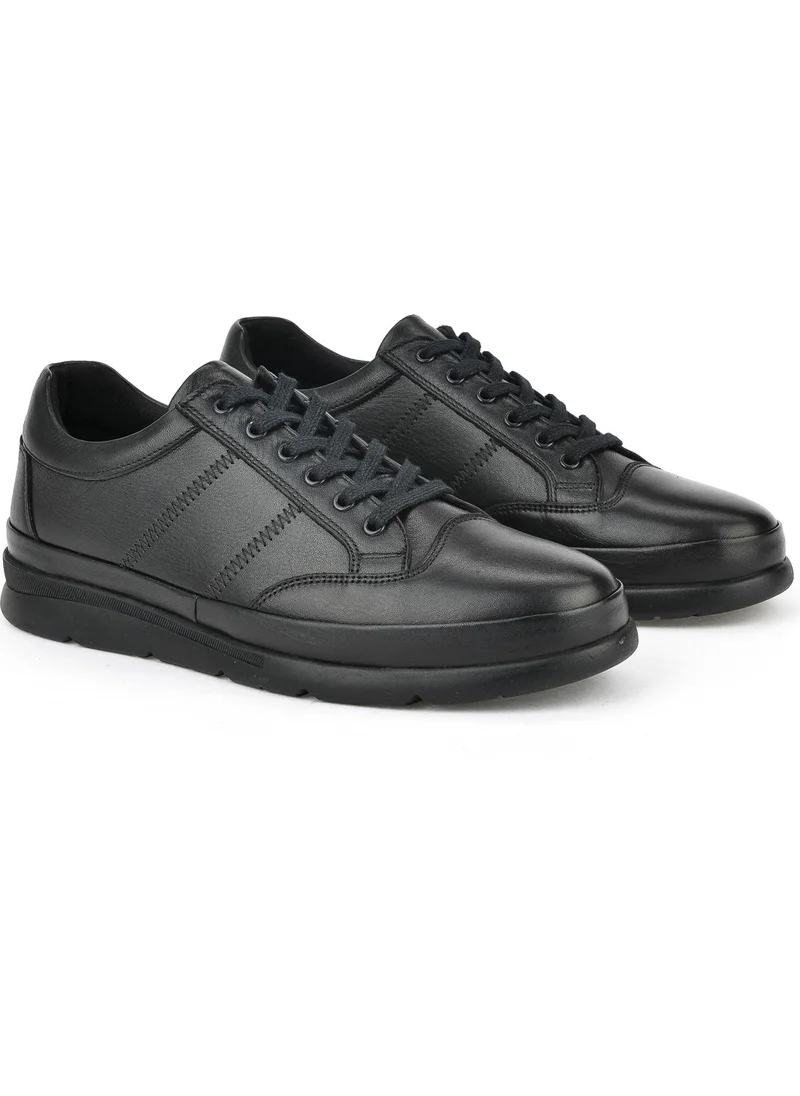 Ziya Men's Leather Shoes 1511002Z652 Black