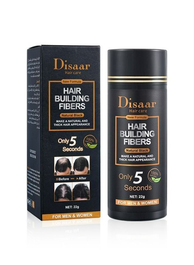 ديسار ألياف بناء الشعر أسود طبيعي 22 جرام