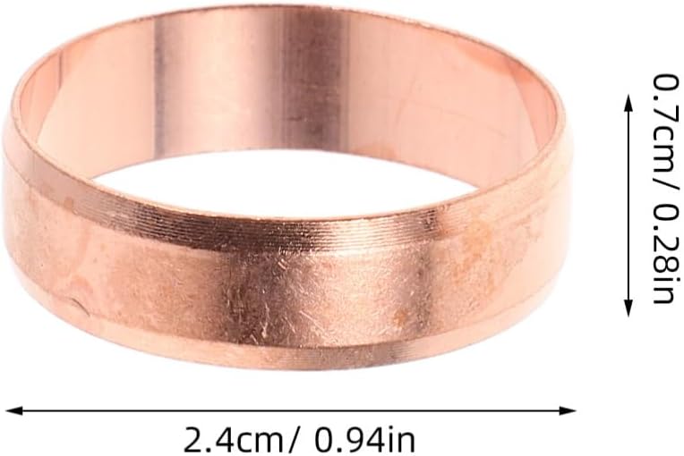 MAGICLULU 10 Pcs Copper Pump Mounting Clamp Metal Bracket for Oil Pump Installation Secure Fastening for Car Applications Easy to Install and Versatile - Image 2