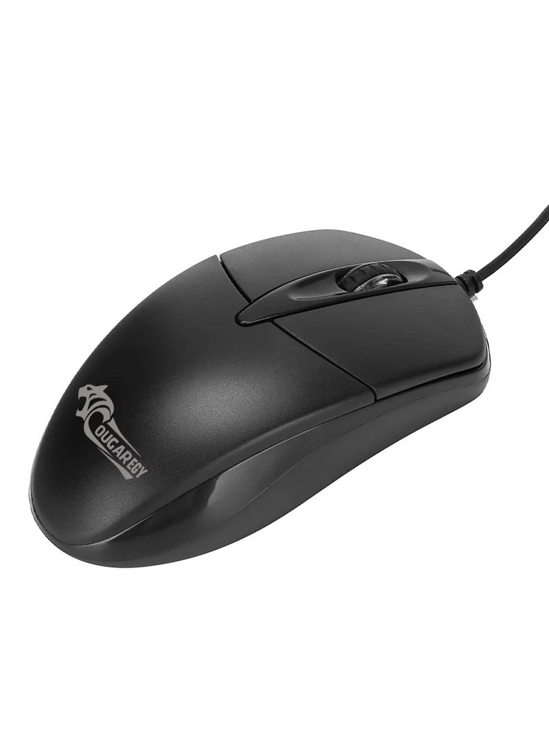 كوجار ماوس كوغار إيجي سلكي مريح بدقة 1600 نقطة في البوصة - تتبع سلس بدقة عالية للعمل C001 - Image 3
