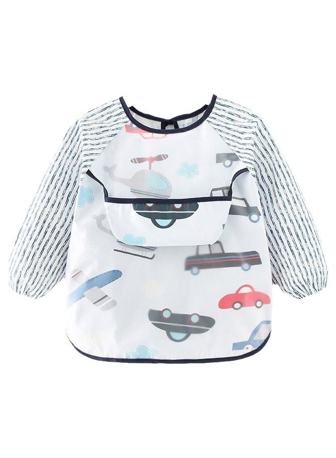 Umiwin Long Sleeve Apron Baby Bib - Image 1
