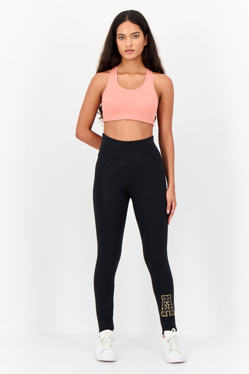 Adidas Women Sportswear Fit Pull On Training Leggings, Black - Image 3