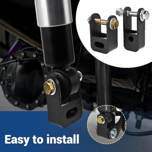 OICCTBF Upgrade 4PCS 2-4" Front and Rear Shock Extensions,Heavy-Duty Steel Rear Lift Leveling Kits for Yukon/for Yukon XL for Avalanche for Escalade 02-06 for Suburban for Tahoe 00-06 - Image 5
