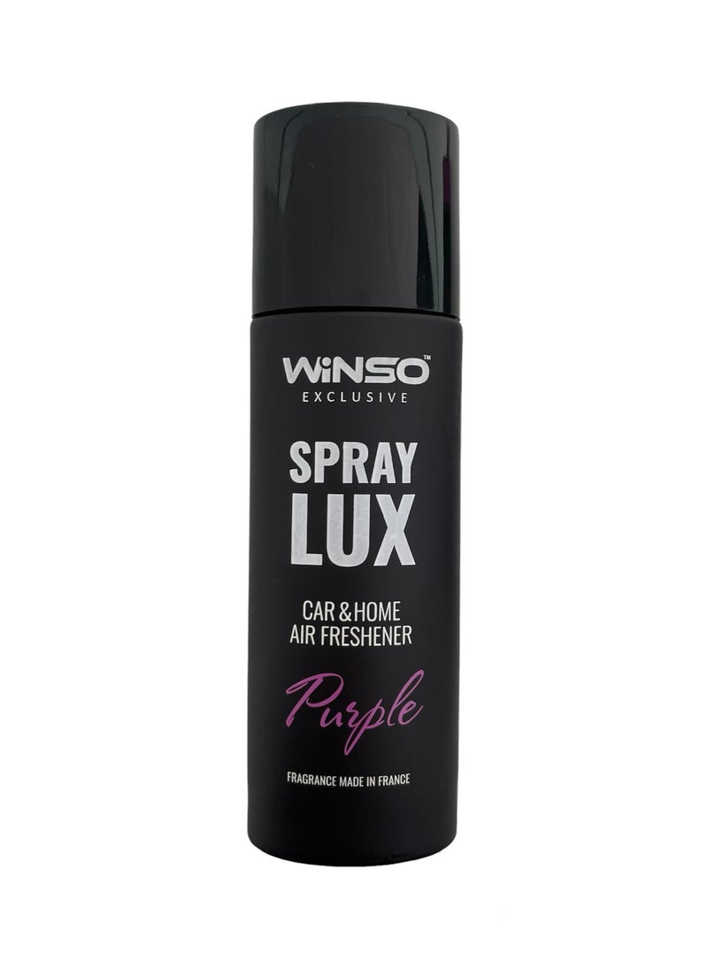 WINSO - Car Air Freshener Exclusive Lux Spray purple a Fragrance With an exotic and enchanting Aroma. Fragrance is made in France c20 - Image 1