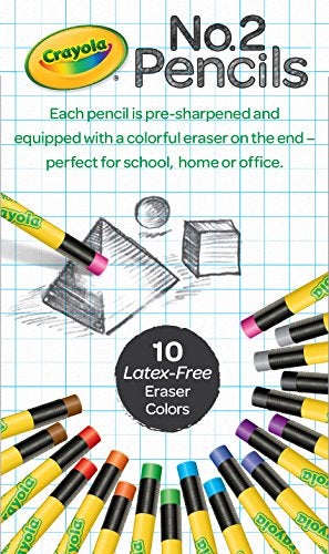 Crayola Number 2 Pencils, Classroom Supplies, 20 Count - Image 3