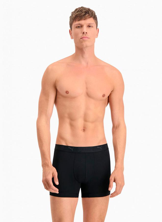PUMA Pack of 2 - Microfiber Long Boxers  - Image 1