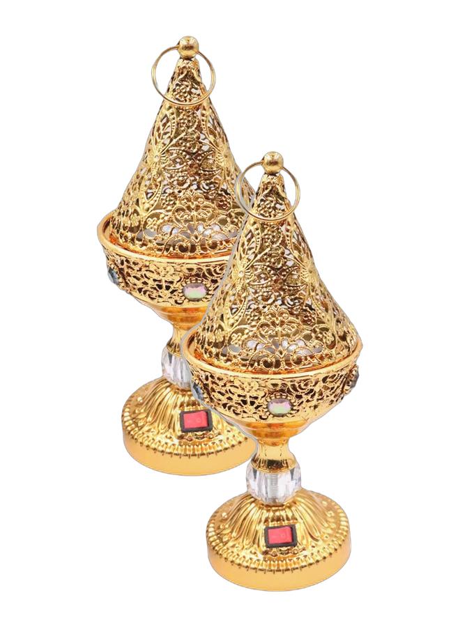 Electric Oud Incense Burner Gold 282grams Bundle - Image 1