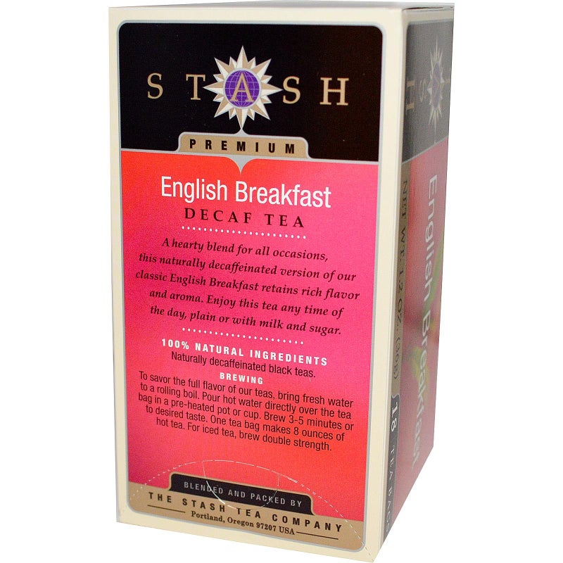 Stash Tea Decaf English Breakfast Tea - 18 ct - Image 2