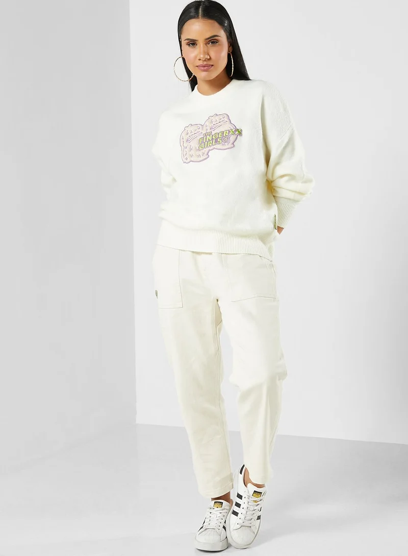 FINGERCROXX Logo Sweatshirt