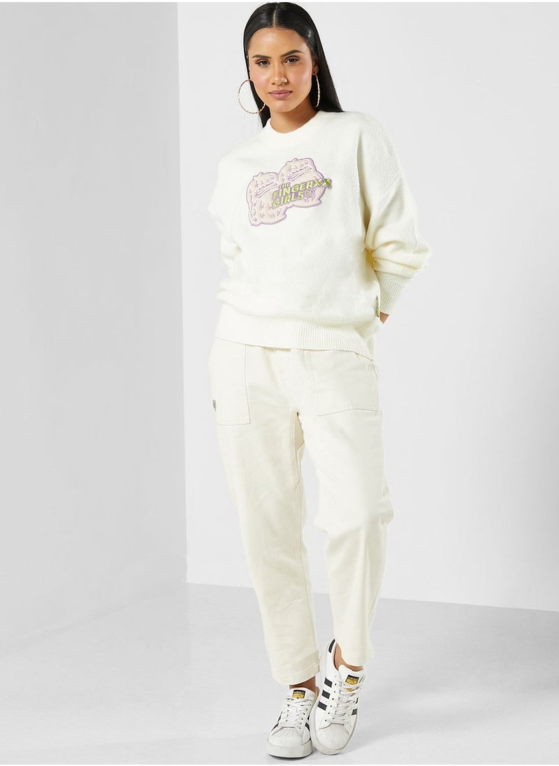 FINGERCROXX - Logo Sweatshirt - Image 1