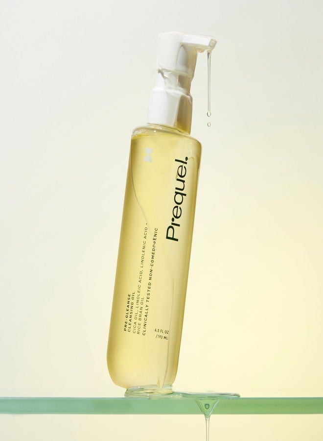 Prequel Skin Pre-Gleanse Oil Cleanser for Face. Double Cleansing Oil Skincare for Women with Cica and more. Non-Comedogenic Makeup Remover. Unscented Gentle Formula For All Skin Types. 6.5oz - Image 5