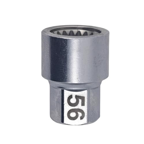 AAAWZDWD #56 for Porsche Wheel Locking nut Key Replacement Compatible with Porsche Boxster 911 Cayenne Macan Anti-Theft Lug Nut Removal Tool - Image 3