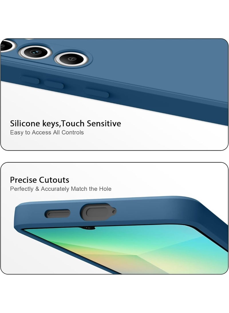 حومة جراب Samsung Galaxy S25 FE من السيليكون الناعم المتين والأنيق، جراب هاتف مقاوم للصدمات بتصميم رفيع لهاتف Samsung Galaxy S25 FE مقاس 6.7 بوصة - Image 4