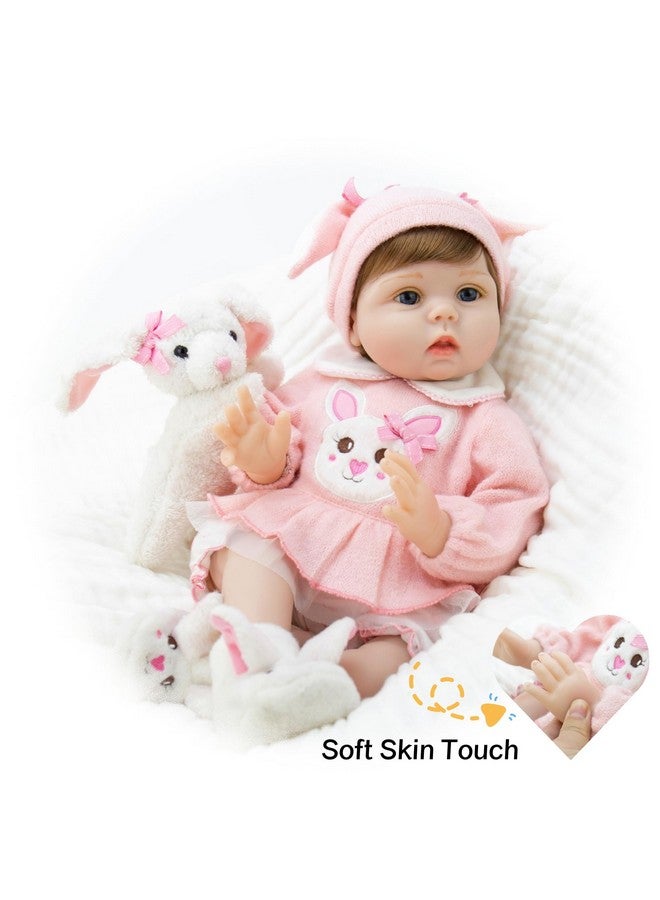 Aori Reborn Baby Dolls Lifelike Girl Doll Realistic Newborn Baby Doll With Feeding Toy Gift Set For Kids 3+ - Image 3