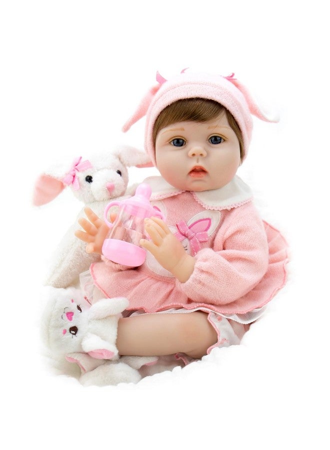 Aori Reborn Baby Dolls Lifelike Girl Doll Realistic Newborn Baby Doll With Feeding Toy Gift Set For Kids 3+ - Image 1
