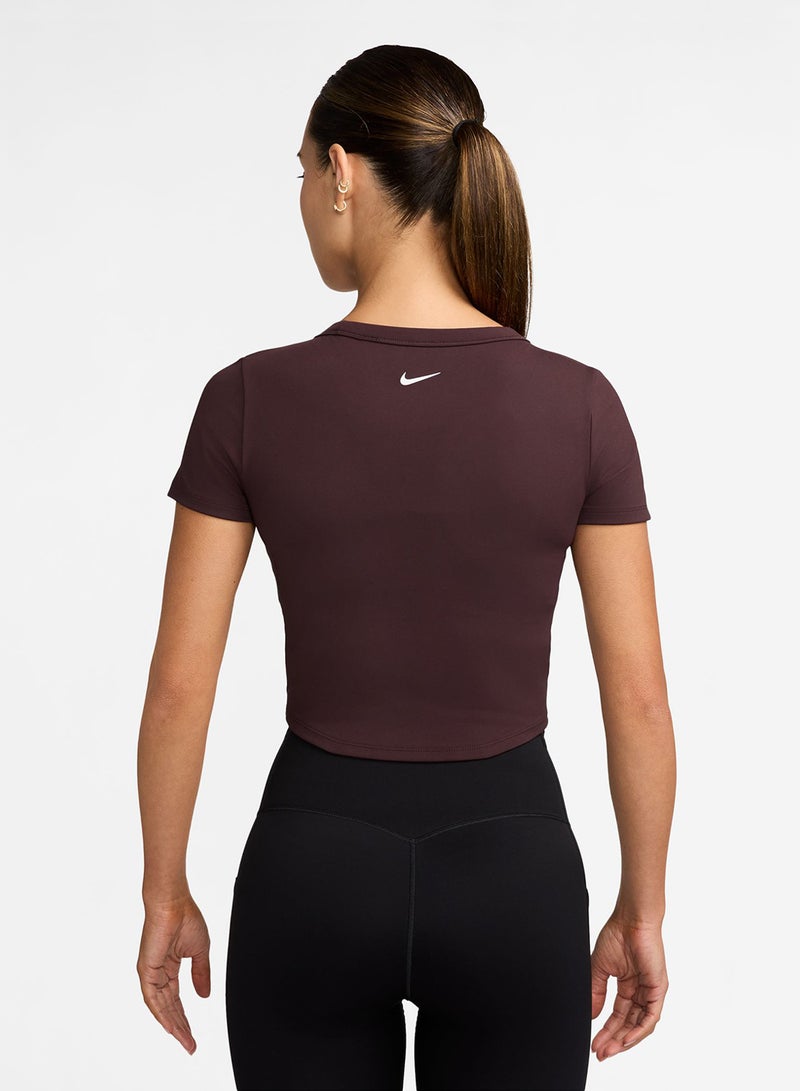 Nike One Fitted Dri-Fit T-Shirt - Image 2