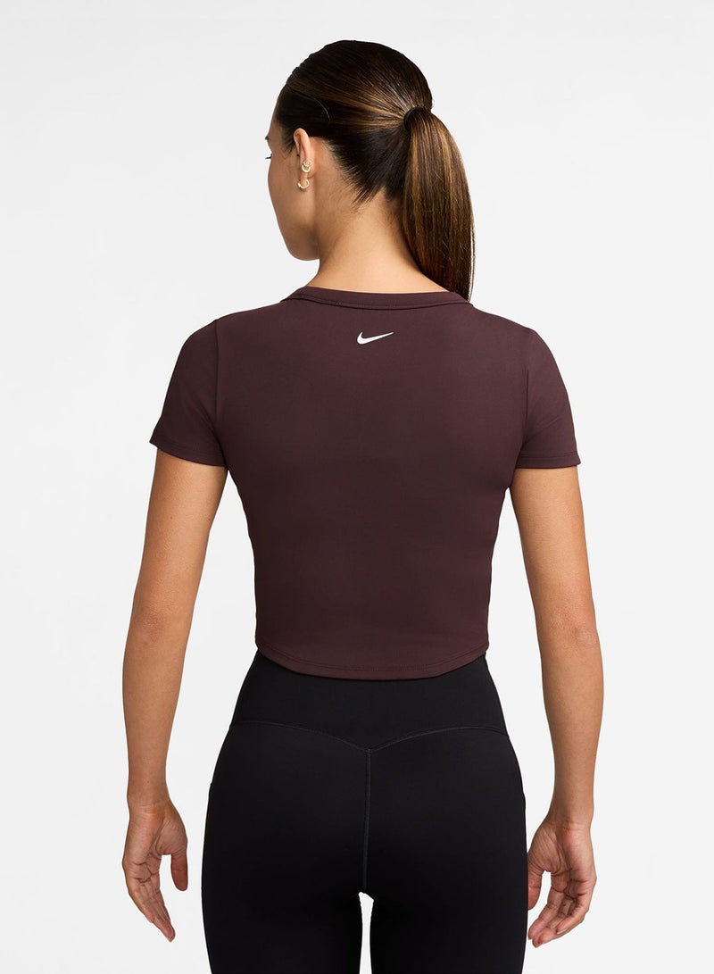Nike One Fitted Dri-Fit T-Shirt - Image 2