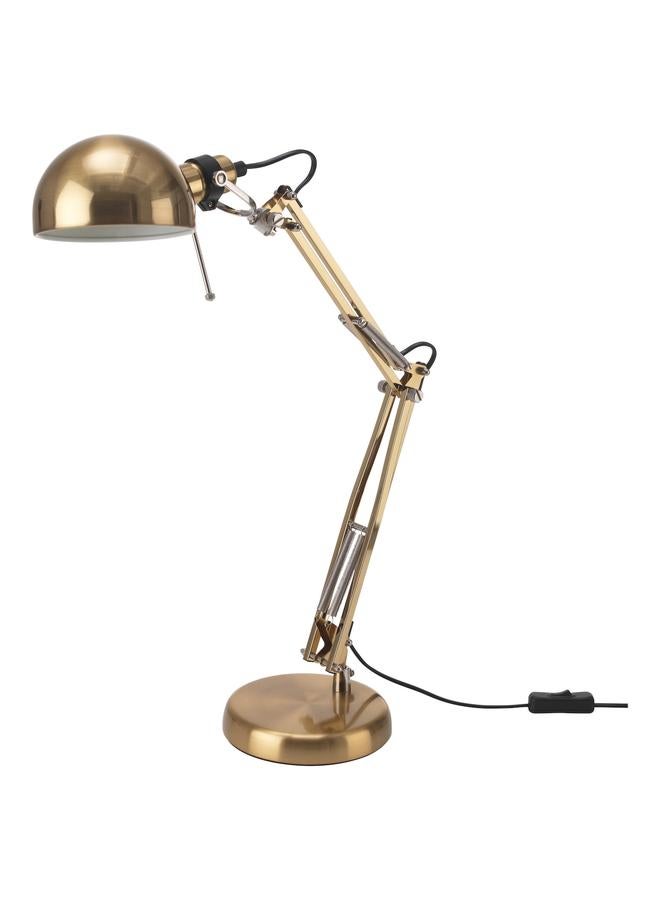 Zaboon Work Lamp, Brass-Colour - Image 1