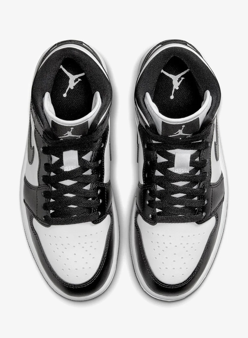 Jordan WHITE/BLACK-WHITE Air Jordan 1 Mid for Women | Best Price UAE