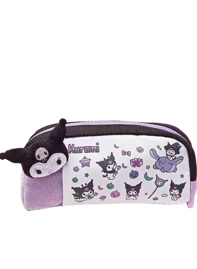 FunBlast Pencil Pouch for Girls – Cute Pouch for Girls, Multipurpose Zipper Pouch, Aesthetic Pouch for Girls, Kawaii Pencil Case - Image 1
