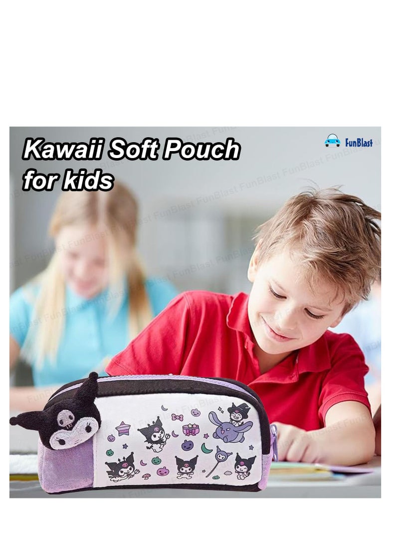 FunBlast Pencil Pouch for Girls – Cute Pouch for Girls, Multipurpose Zipper Pouch, Aesthetic Pouch for Girls, Kawaii Pencil Case - Image 5