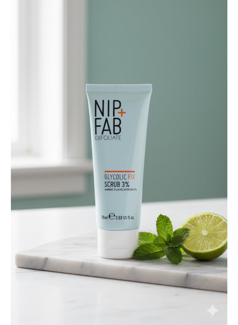 NIP+FAB Glycolic Fix Scrub 3% - Image 2