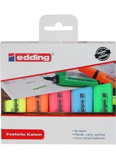 Edding Highlighter Pen 5-pack 