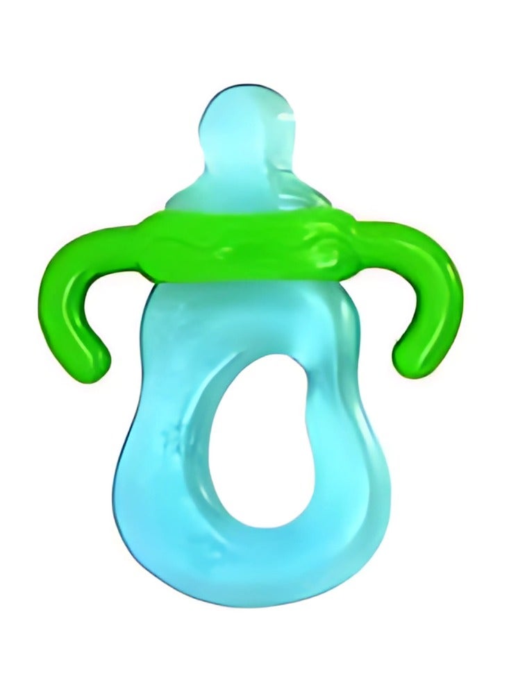 Blue Flask Teether – Soothing & Safe for Babies 3+ Months 