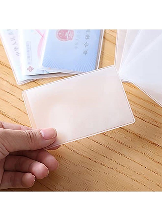 SdeFe Waterproof New Medicare Card Holder Protector Sleeve for Credit Card License ID Business Card and Social Security Card Protector,6 Pack - Image 2