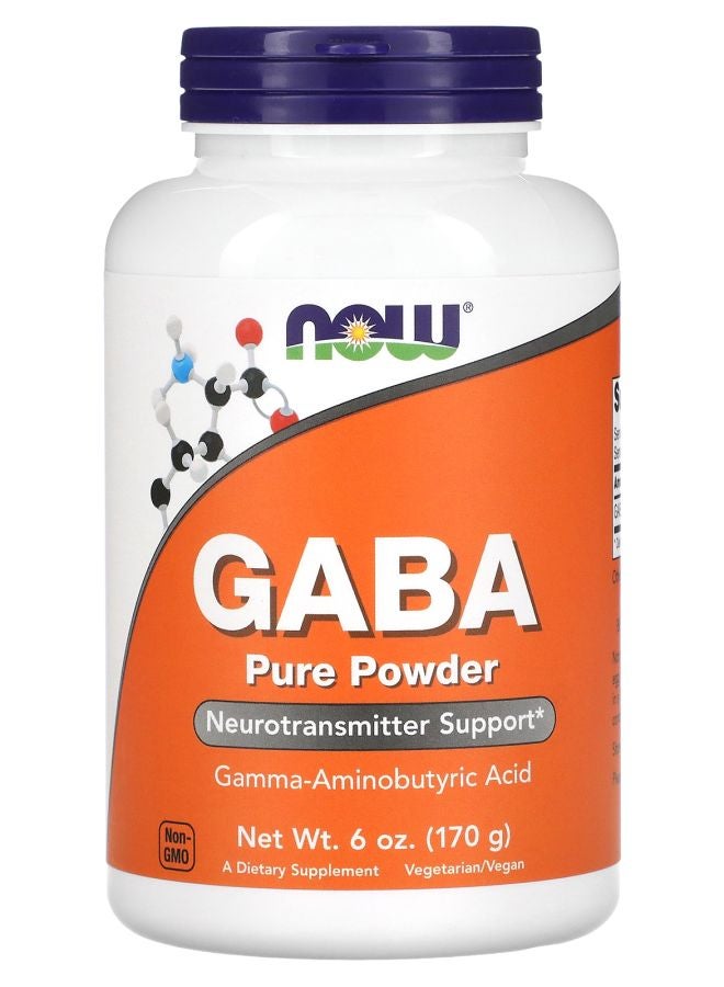 now GABA Pure Powder 6 oz (170 g)