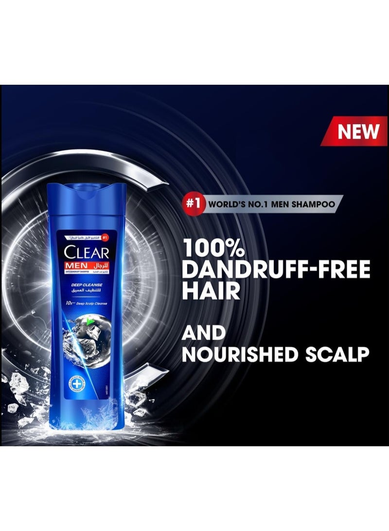 Clear Deep Cleanse Shampoo for men, anti dandruff 190 ml - Image 2