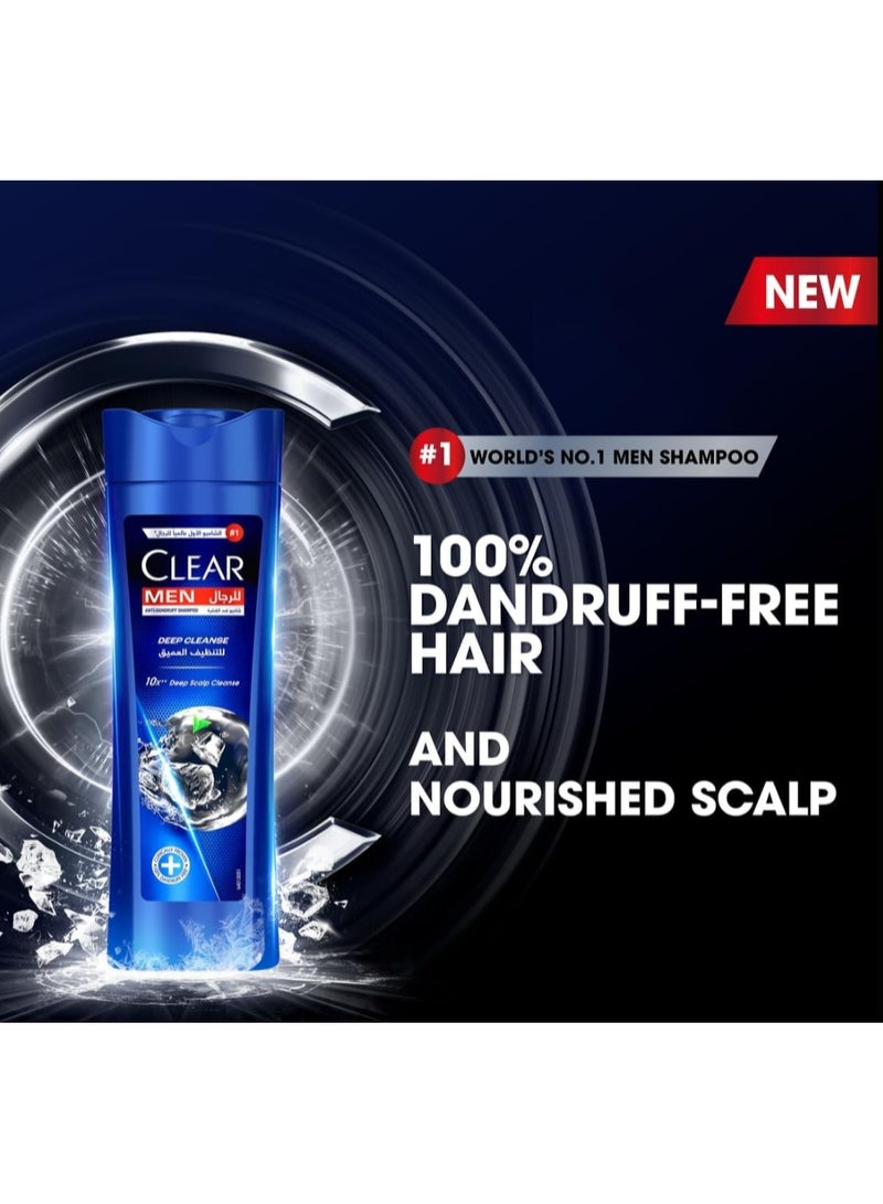 Clear Deep Cleanse Shampoo for men, anti dandruff 190 ml - Image 4